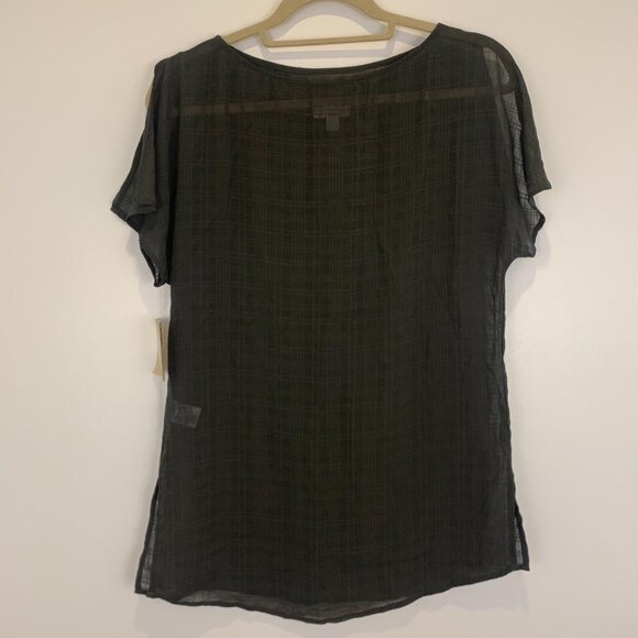 NEW 14th & Union Top Popover Tunic Short sleeve - Picture 10 of 11